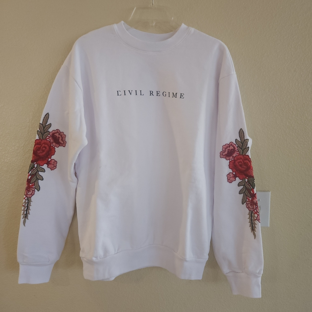 Civil Regime Men's Crew Neck Sweatshirt Size Small NWT